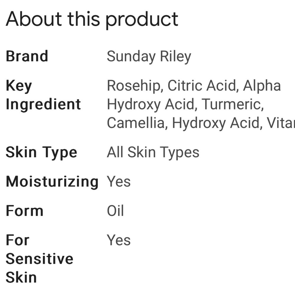 Sunday Riley •  25X CEO Cleansing Oil Samples - Picture 7 of 9